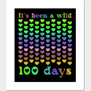 Funny We Rocked 100 Days of School Teacher Student Gift Posters and Art